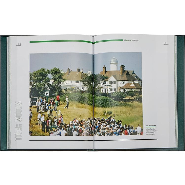 Sports Illustrated Tiger Woods 25 Year Special Edition Leather Book