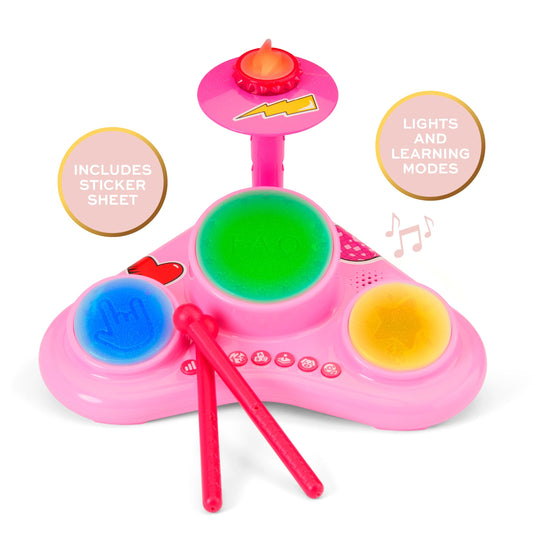 Stage Stars Interactive Drum with Drumsticks