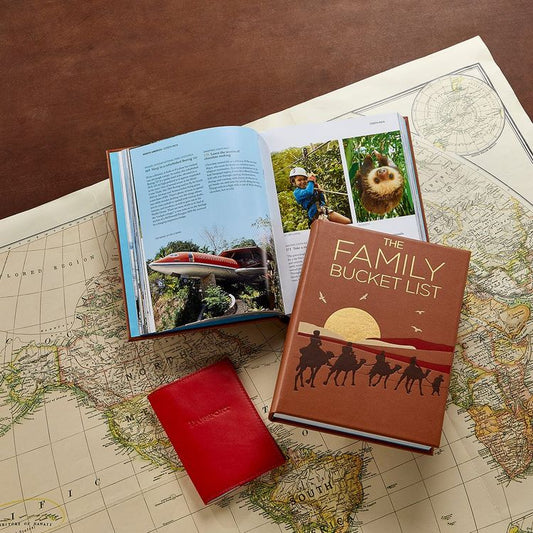 The Family Bucket List Book Leather Edition