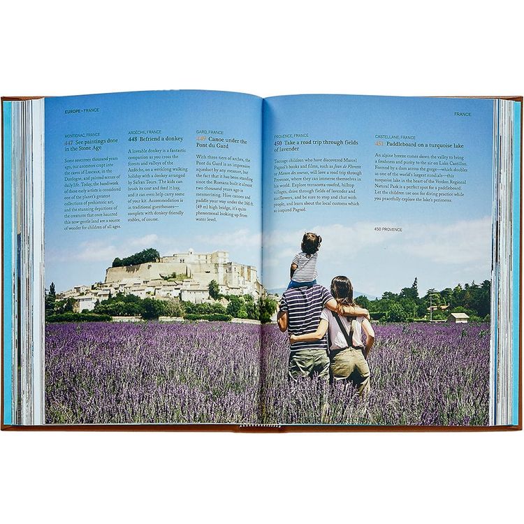 The Family Bucket List Book Leather Edition
