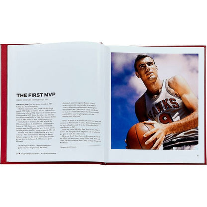 "The Story of Basketball in 100 Photographs" Leather-Bound Book by Sports Illustrated