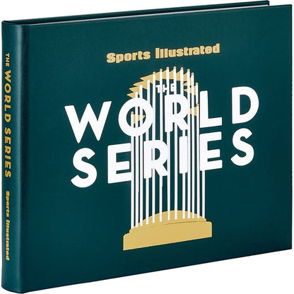 The World Series Book in Green Bonded Leather