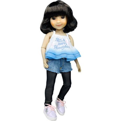 Think Happy Thoughts - Hanna Doll