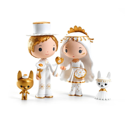 Tinyly Marguerite & Léoplold Figurines