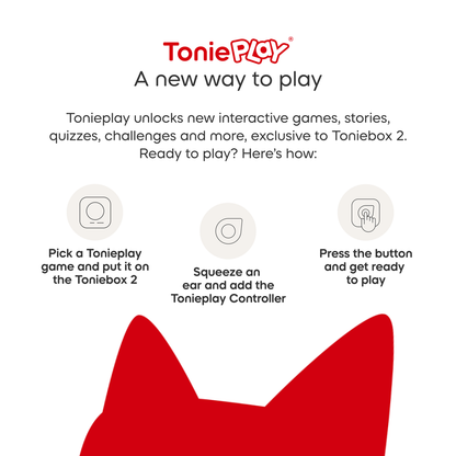 Tonies Disney Winnie the Pooh Toniebox 2 Play Set - Sunset Red