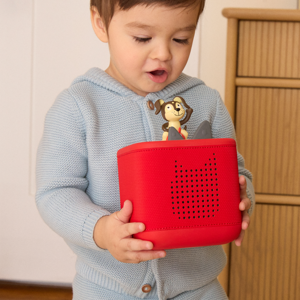 Tonies Playtime Puppy Toniebox 2 Starter Set - Sunset Red
