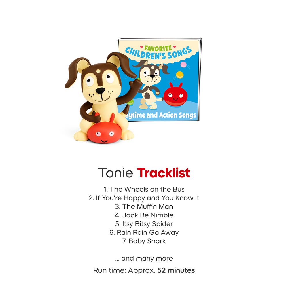 Tonies Playtime Puppy Toniebox 2 Starter Set - Sunset Red