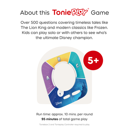 Tonies Tonieplay Disney: Quiz Kingdom Game