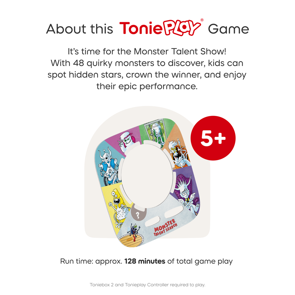 Tonies Tonieplay Monster Talent Search