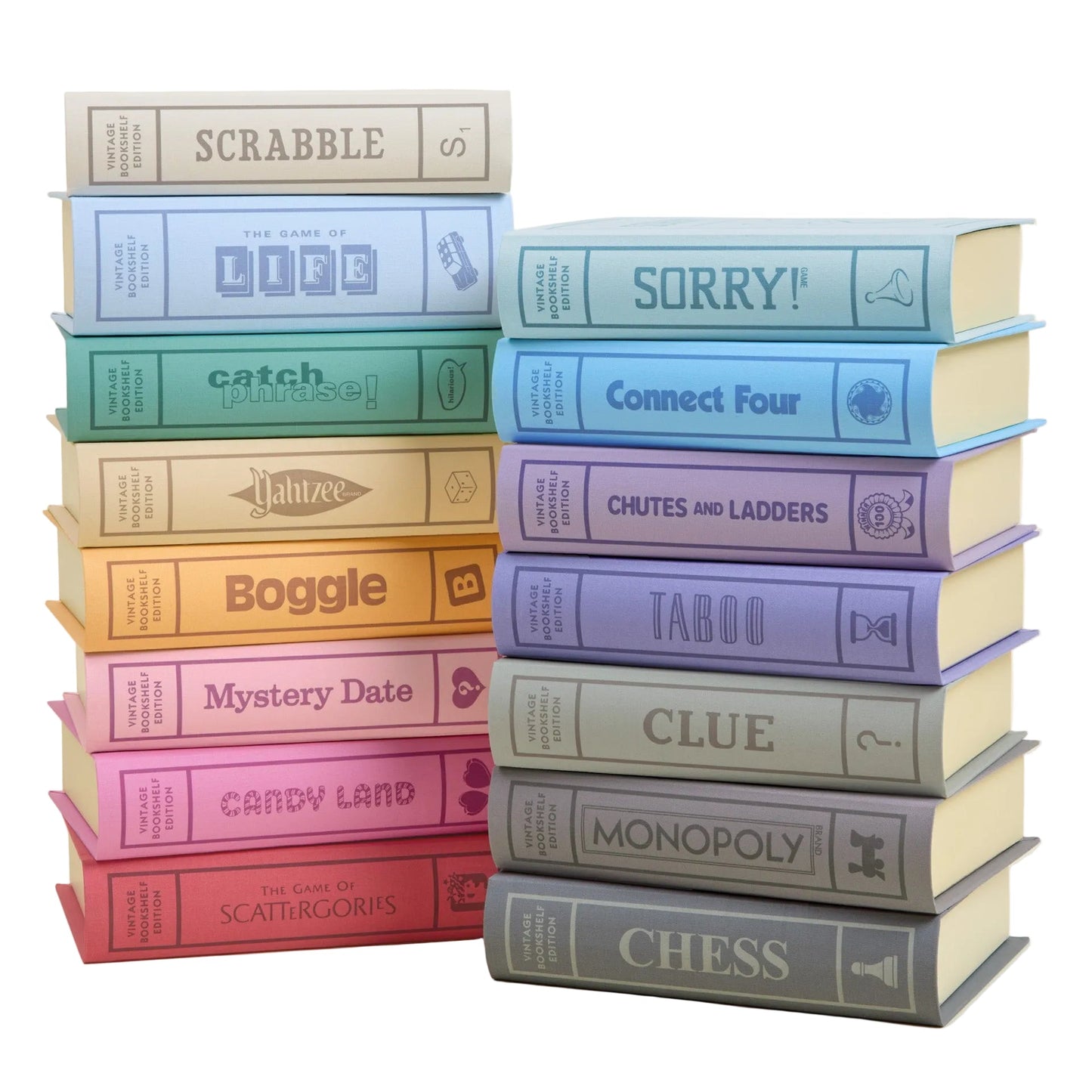 Vintage Bookshelf Games – 25-Pack