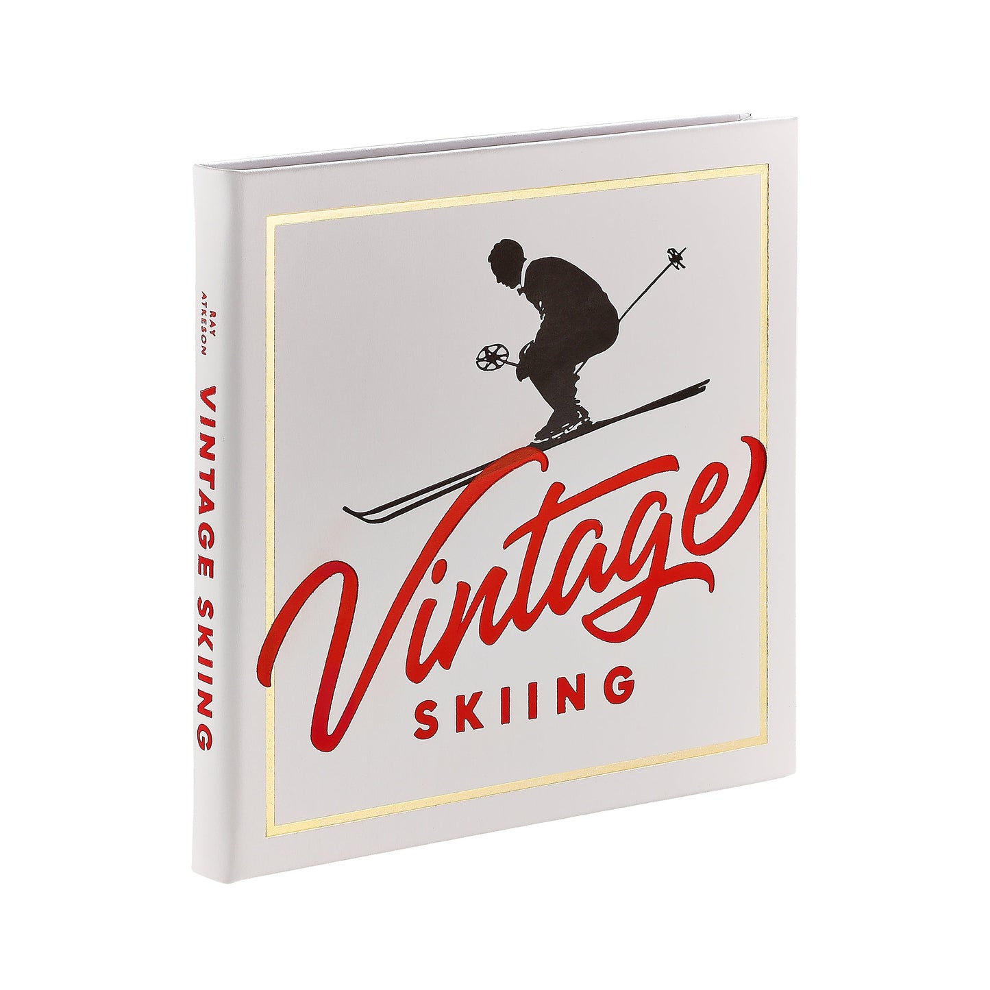 Vintage Skiing Book Leather Edition