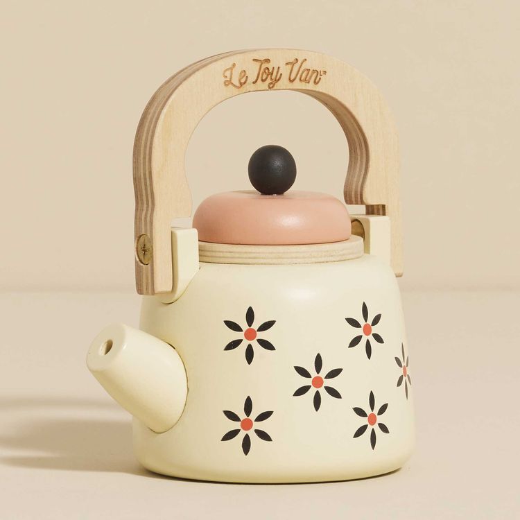 Vintage Wooden Kettle