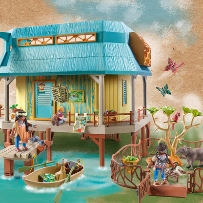 Wiltopia Animal Care Station Playset