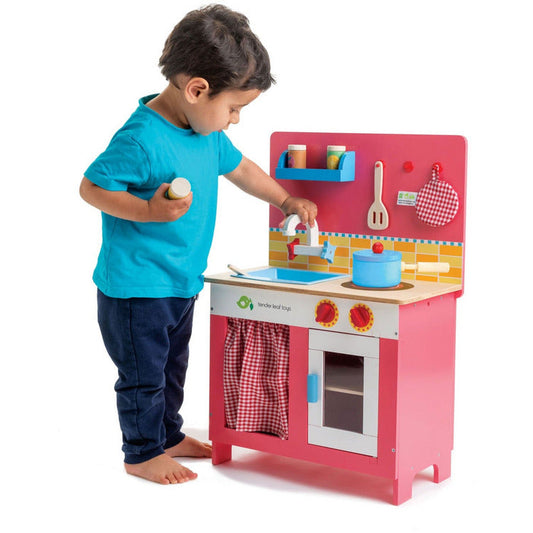 Wooden Cherry Pie Kitchen Play Set