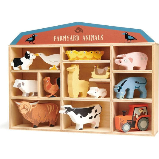 Wooden Farmyard Animals