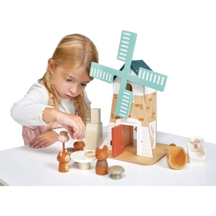 Wooden Penny Windmill