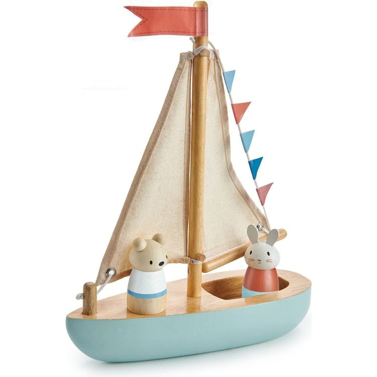 Wooden Sailway Boat