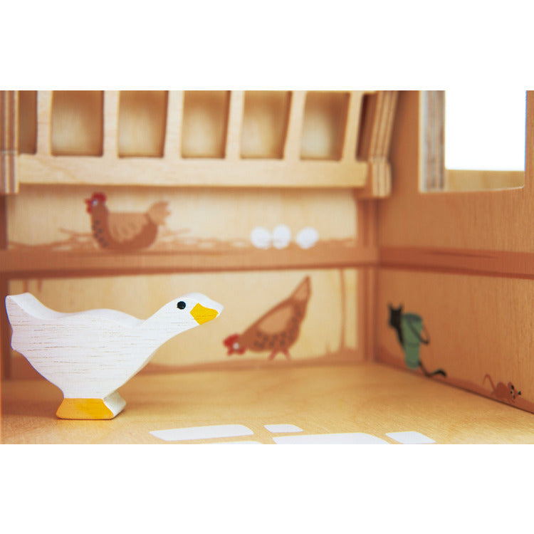 Wooden Tender Leaf Farm Playset