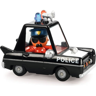 Djeco Vehicles Hurry Police Crazy Motors Car Toy