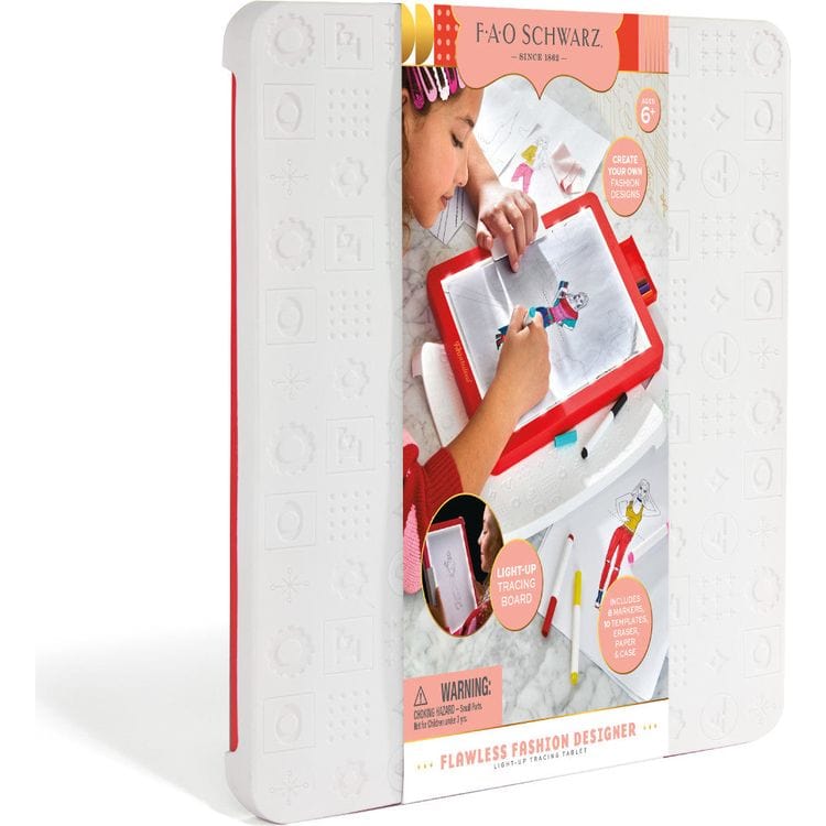 FAO Schwarz Fashion Activity and Roleplay Flawless Fashion Designer Light-Up Tracing Tablet