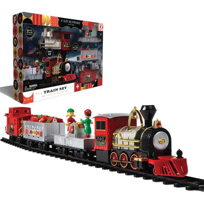 FAO Schwarz Vehicles 30-Piece Motorized Train Set