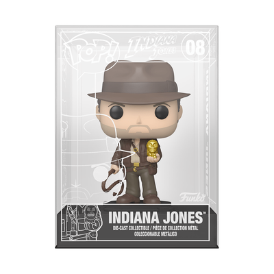 Funko World of Funko Funko POP! Die-Cast Indiana Jones with Idol