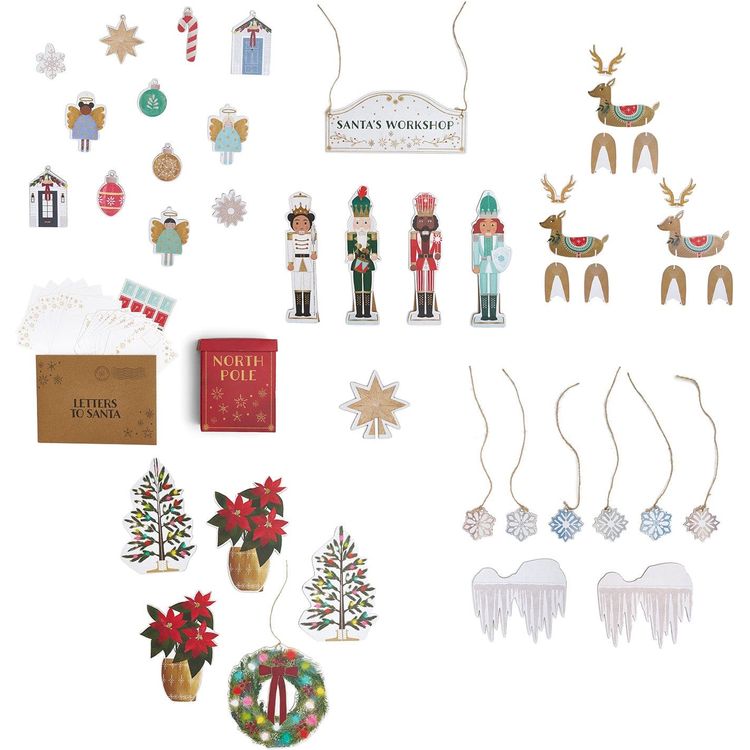 Make It Cute Preschool Make It Festive - Christmas Decor Kit